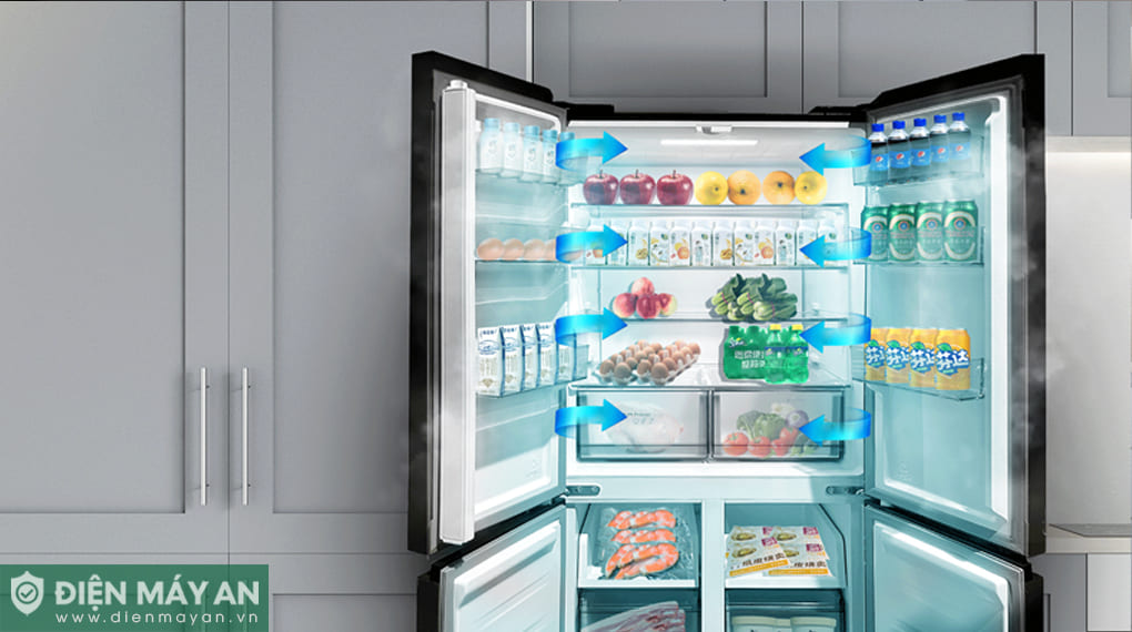 Tủ lạnh Casper Inverter ProFresh 540 lít Multi Door RM-D540SBS